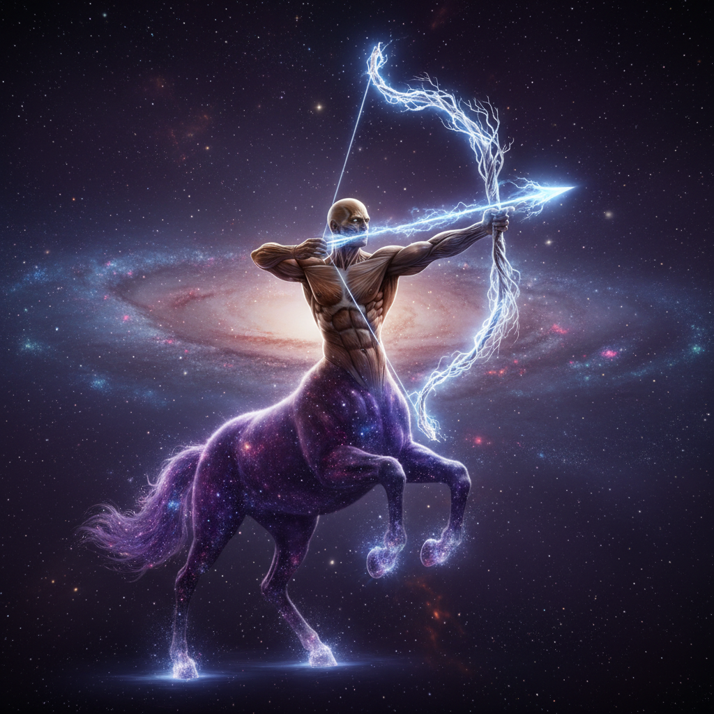 Sagittarius cosmic portrait